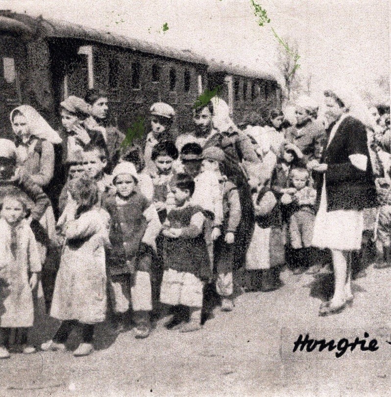 Refugee children from the Greek Civil War (1946-1949) in Hungary. Almost 40.000 children (Aegean or Slavo-Macedonians and Greek Macedonians) were evacuated out of the war zone by the communist army.
